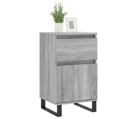 vidaXL Sideboard Grey Sonoma 40x35x70 cm Engineered Wood