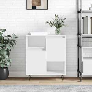 Komoda bela 60x35x70 cm inženirski les