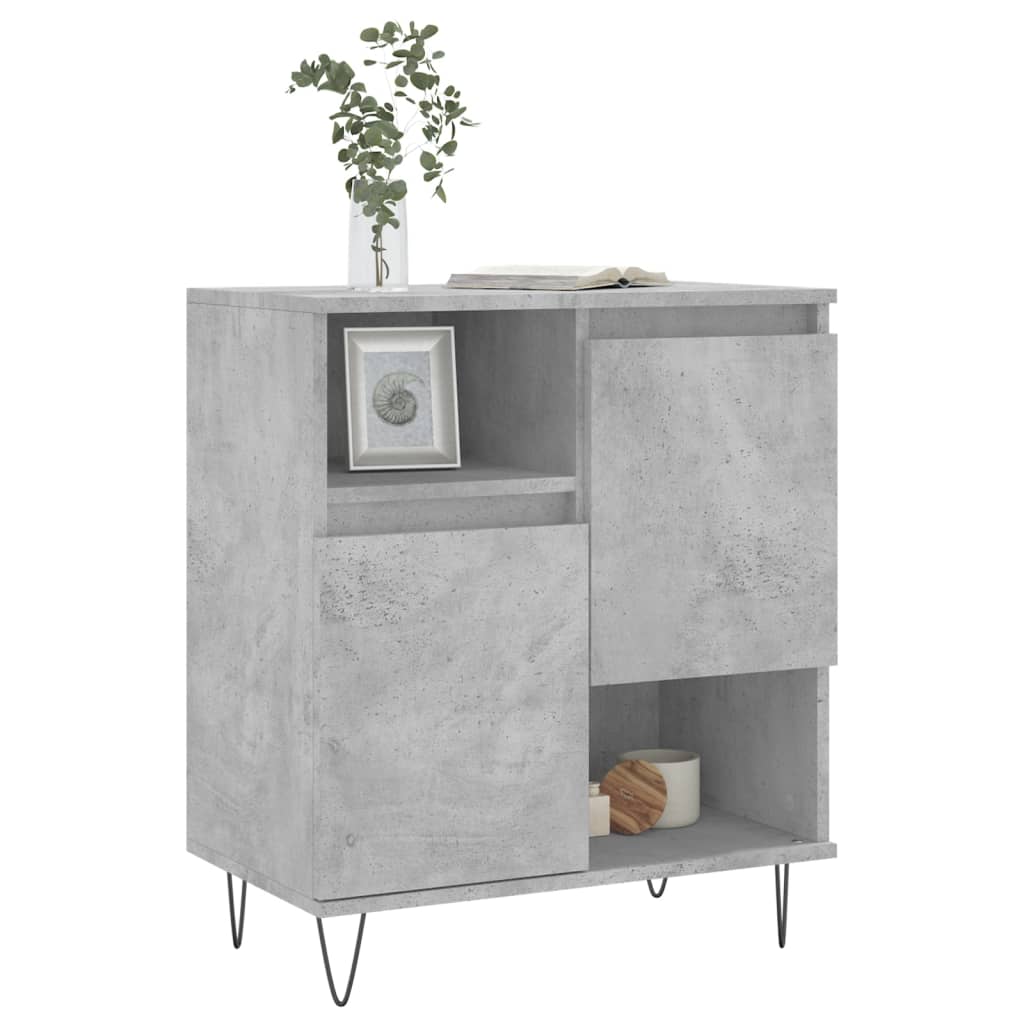 Thumbnail - vidaXL Sideboard Betongrau 60x35x70 cm Holzwerkstoff