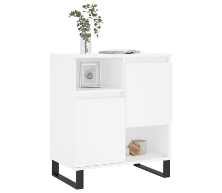 vidaXL Komoda bijela 60 x 35 x 70 cm od konstruiranog drva