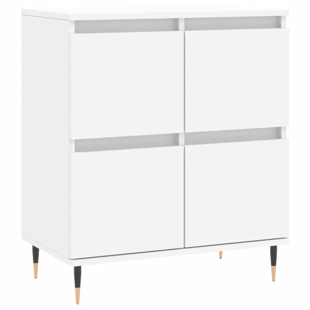 vidaXL Příborník bílý 60 x 35 x 70 cm kompozitní dřevo