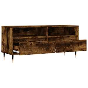 TV skříňka kouřový dub 100 x 34,5 x 44,5 cm kompozitní dřevo - obrázek 6