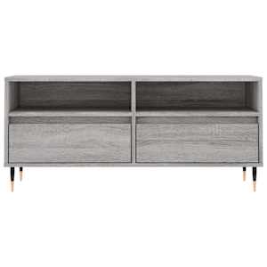 TV skříňka šedá sonoma 100 x 34,5 x 44,5 cm kompozitní dřevo - obrázek 5
