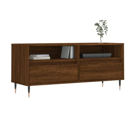 vidaXL barna t&ouml;lgysz&iacute;nű szerelt fa TV-szekr&eacute;ny 100x34,5x44,5 cm