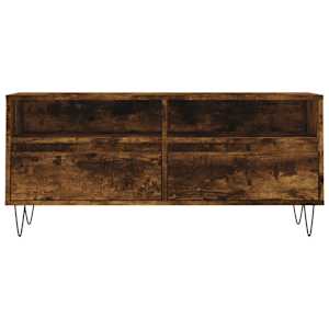 TV skříňka kouřový dub 100 x 34,5 x 44,5 cm kompozitní dřevo - obrázek 5