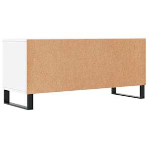 TV skříňka bílá 100 x 34,5 x 44,5 cm kompozitní dřevo - obrázek 8