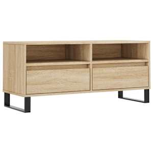 vidaXL telerikapp, Sonoma tamm, 100x34,5x44,5 cm, tehispuit