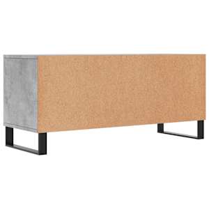 TV skříňka betonově šedá 100 x 34,5 x 44,5 cm kompozitní dřevo - obrázek 8