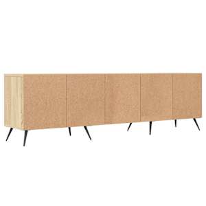 TV skříňka dub sonoma 150 x 30 x 44,5 cm kompozitní dřevo - obrázek 8