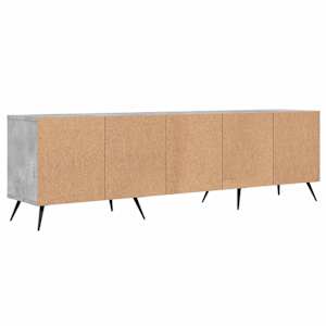TV skříňka betonově šedá 150 x 30 x 44,5 cm kompozitní dřevo - obrázek 8