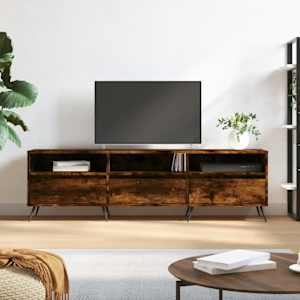 TV skříňka kouřový dub 150 x 30 x 44,5 cm kompozitní dřevo - obrázek 1