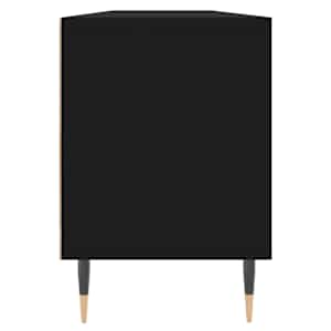 TV skříňka černá 150 x 30 x 44,5 cm kompozitní dřevo - obrázek 7