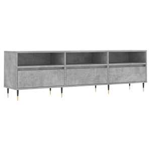 TV skříňka betonově šedá 150 x 30 x 44,5 cm kompozitní dřevo - obrázek 2