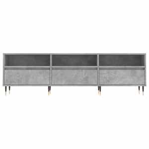 TV skříňka betonově šedá 150 x 30 x 44,5 cm kompozitní dřevo - obrázek 5