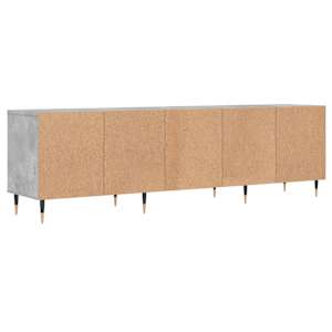 TV skříňka betonově šedá 150 x 30 x 44,5 cm kompozitní dřevo - obrázek 8