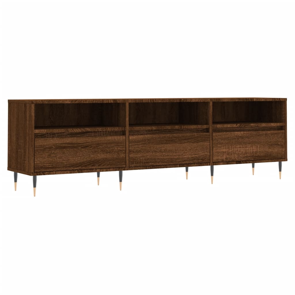 vidaXL TV skříňka hnědý dub 150 x 30 x 44,5 cm kompozitní dřevo