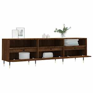 TV skříňka hnědý dub 150 x 30 x 44,5 cm kompozitní dřevo - obrázek 4