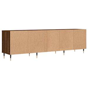 TV skříňka hnědý dub 150 x 30 x 44,5 cm kompozitní dřevo - obrázek 8