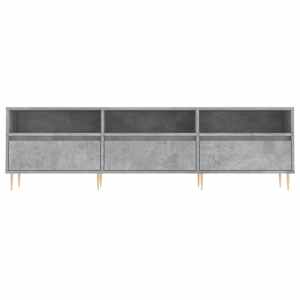 TV skříňka betonově šedá 150 x 30 x 44,5 cm kompozitní dřevo - obrázek 5