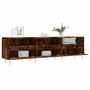 TV skříňka kouřový dub 150 x 30 x 44,5 cm kompozitní dřevo - obrázek 4