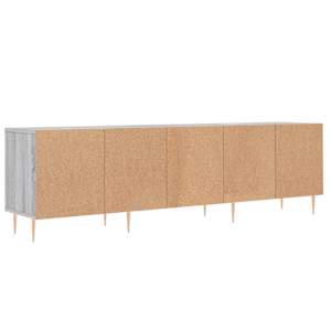 TV skříňka šedá sonoma 150 x 30 x 44,5 cm kompozitní dřevo - obrázek 8