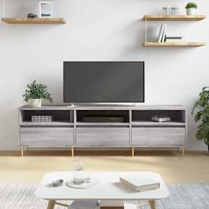 TV skříňka šedá sonoma 150 x 30 x 44,5 cm kompozitní dřevo - obrázek 1