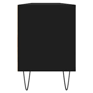 TV skříňka černá 150 x 30 x 44,5 cm kompozitní dřevo - obrázek 7