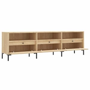 TV skříňka dub sonoma 150 x 30 x 44,5 cm kompozitní dřevo - obrázek 6