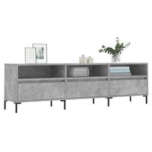 TV skříňka betonově šedá 150 x 30 x 44,5 cm kompozitní dřevo - obrázek 3