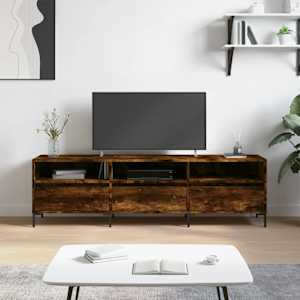 TV skříňka kouřový dub 150 x 30 x 44,5 cm kompozitní dřevo