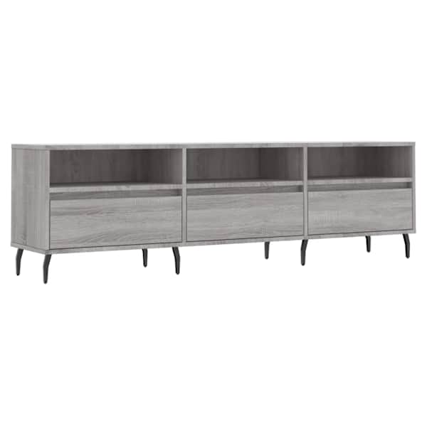 vidaXL telerikapp, hall Sonoma, 150x30x44,5 cm, tehispuit