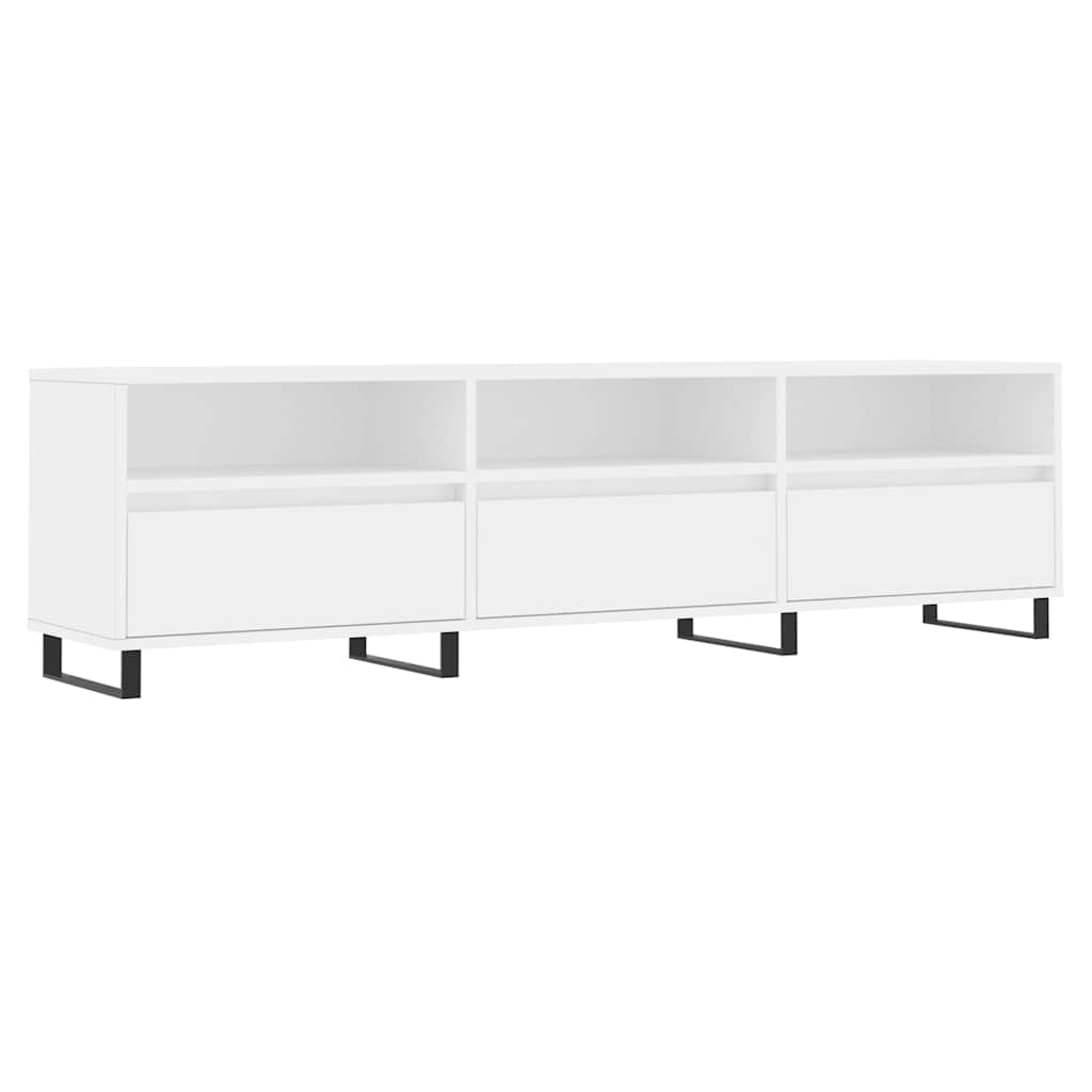 Thumbnail - vidaXL TV-Schrank Weiß 150x30x44,5 cm Holzwerkstoff