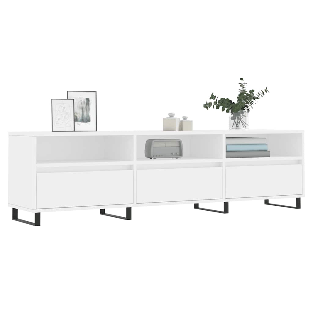 Thumbnail - vidaXL TV-Schrank Weiß 150x30x44,5 cm Holzwerkstoff