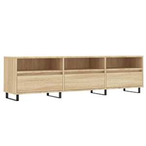 vidaXL telerikapp, Sonoma tamm, 150x30x44,5 cm, tehispuit