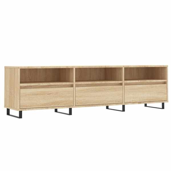 vidaXL telerikapp, Sonoma tamm, 150x30x44,5 cm, tehispuit