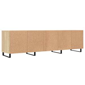 TV skříňka dub sonoma 150 x 30 x 44,5 cm kompozitní dřevo - obrázek 8