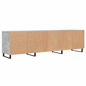 TV skříňka betonově šedá 150 x 30 x 44,5 cm kompozitní dřevo - obrázek 8
