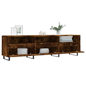 TV skříňka kouřový dub 150 x 30 x 44,5 cm kompozitní dřevo - obrázek 4