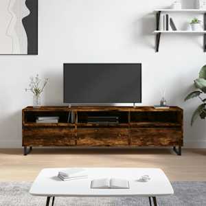 TV skříňka kouřový dub 150 x 30 x 44,5 cm kompozitní dřevo - obrázek 1