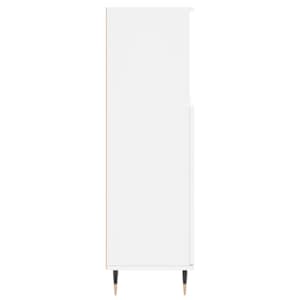 Koupelnová skříňka bílá 30 x 30 x 100 cm kompozitní dřevo - obrázek 7