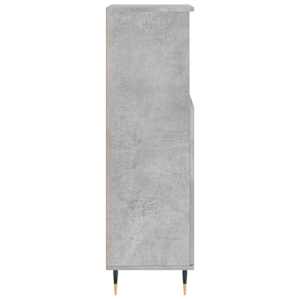 Koupelnová skříňka betonově šedá 30x30x100 cm kompozitní dřevo - obrázek 7