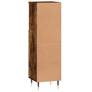 Koupelnová skříňka kouřový dub 30x30x100 cm kompozitní dřevo - obrázek 8