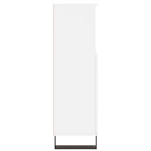 Koupelnová skříňka bílá 30 x 30 x 100 cm kompozitní dřevo - obrázek 7
