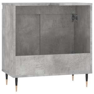 Koupelnová skříňka betonově šedá 58x33x60 cm kompozitní dřevo - obrázek 7