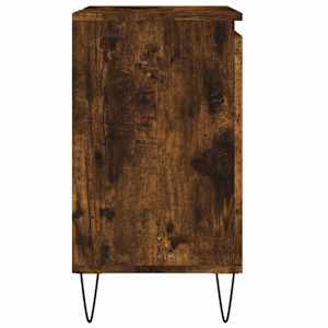Koupelnová skříňka kouřový dub 58 x 33 x 60 cm kompozitní dřevo - obrázek 6