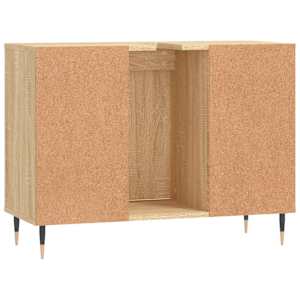 Koupelnová skříňka dub sonoma 80 x 33 x 60 cm kompozitní dřevo - obrázek 8