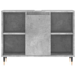 Koupelnová skříňka betonově šedá 80x33x60 cm kompozitní dřevo - obrázek 6