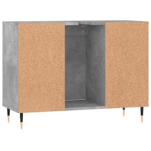 Koupelnová skříňka betonově šedá 80x33x60 cm kompozitní dřevo - obrázek 8