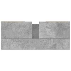 Koupelnová skříňka betonově šedá 80x33x60 cm kompozitní dřevo - obrázek 9