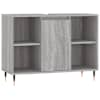 vidaXL vannitoakapp, hall Sonoma tamm, 80 x 33 x 60 cm, tehispuit